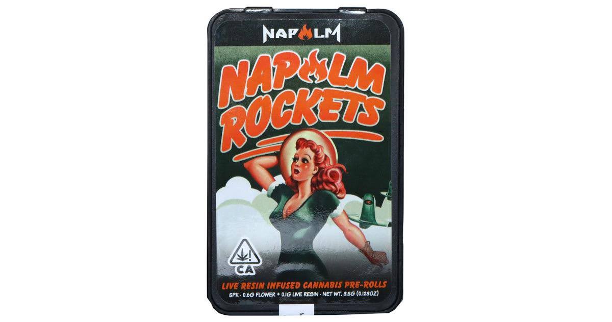 Jack Herer Infused Pre-Roll Pack - Napalm Rockets