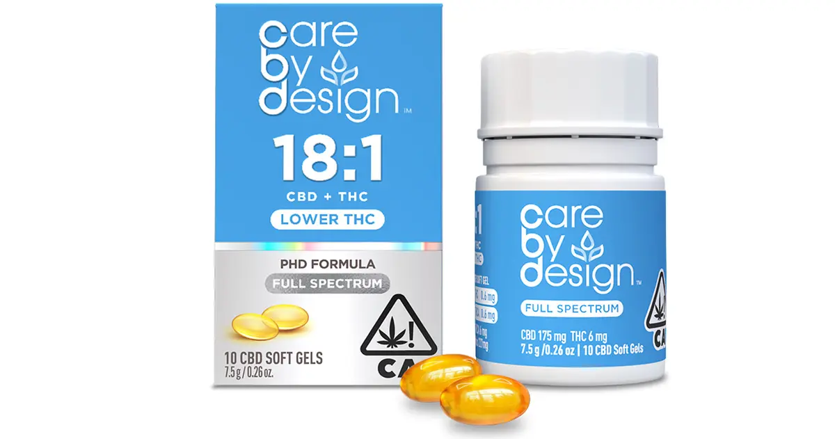  Care by Design 18:1 Soft Gels