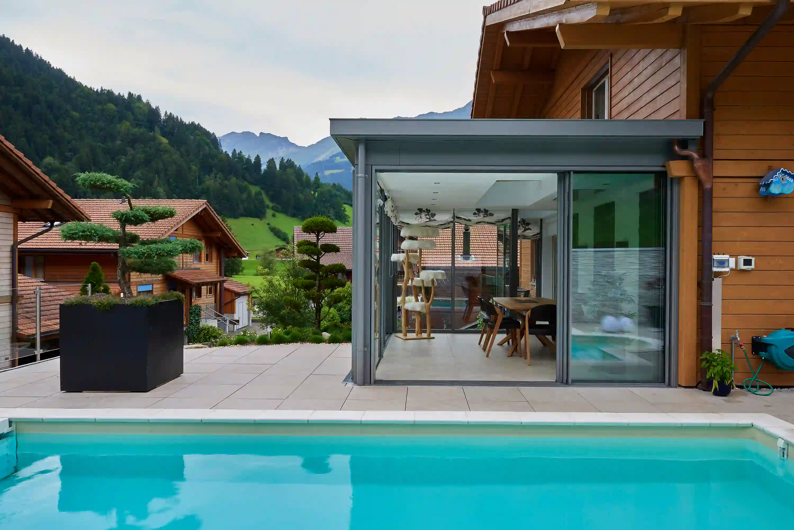 Image of a conservatory in Switzerland