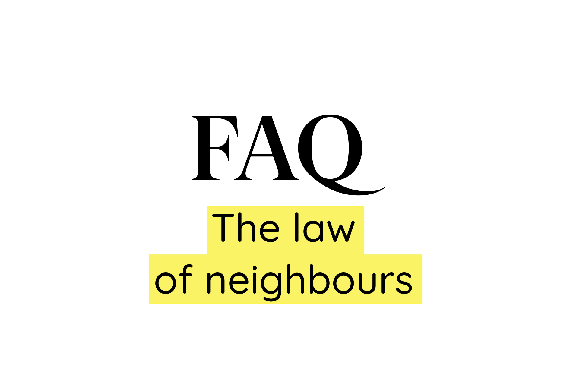When a garden fence fuels controversy:  Our FAQs on the law of neighbours