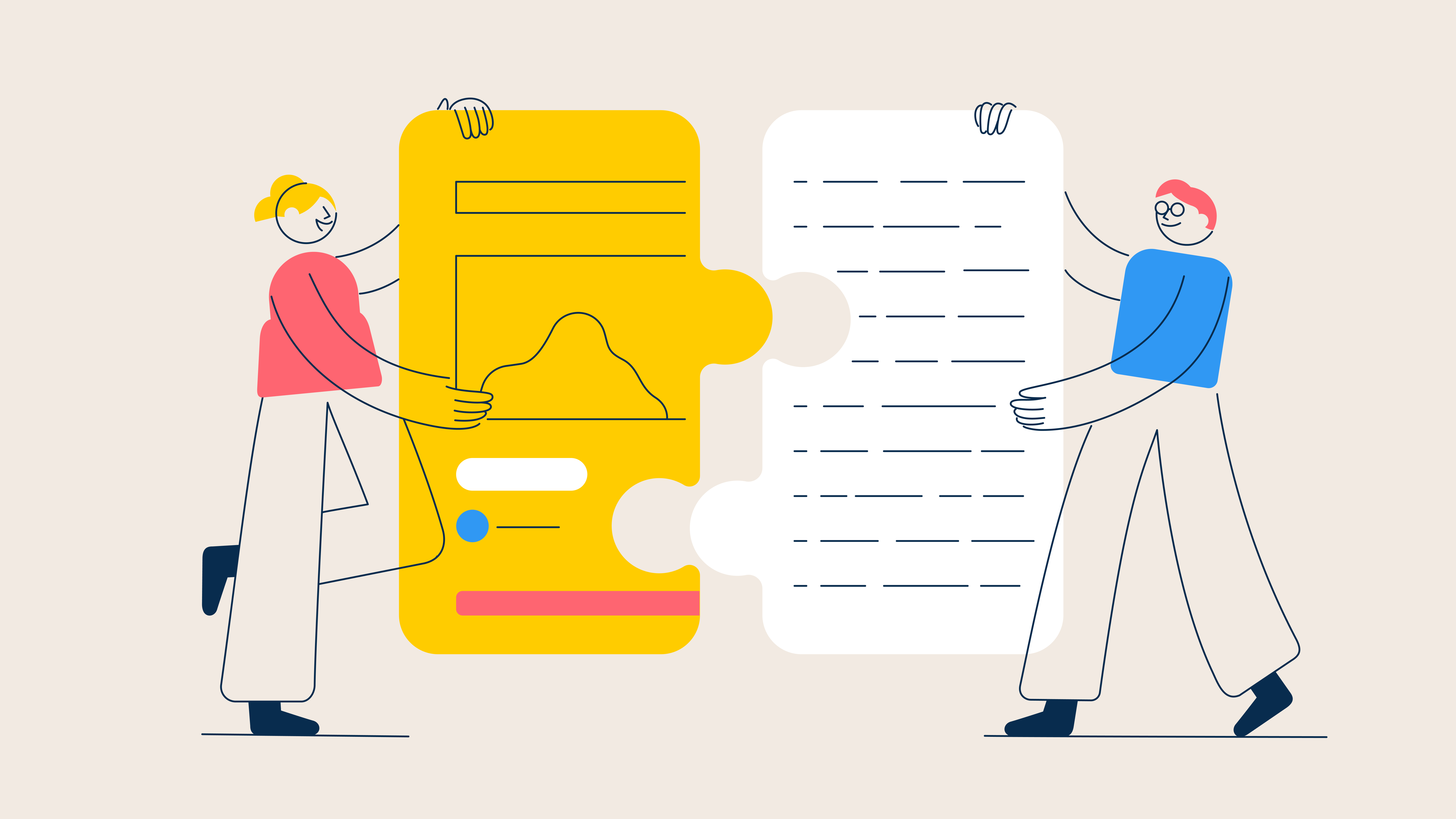 Little did they know they had pretty similar jobs…