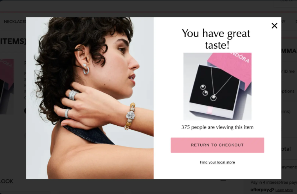 popup triggers example