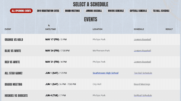 schedule tool screencast
