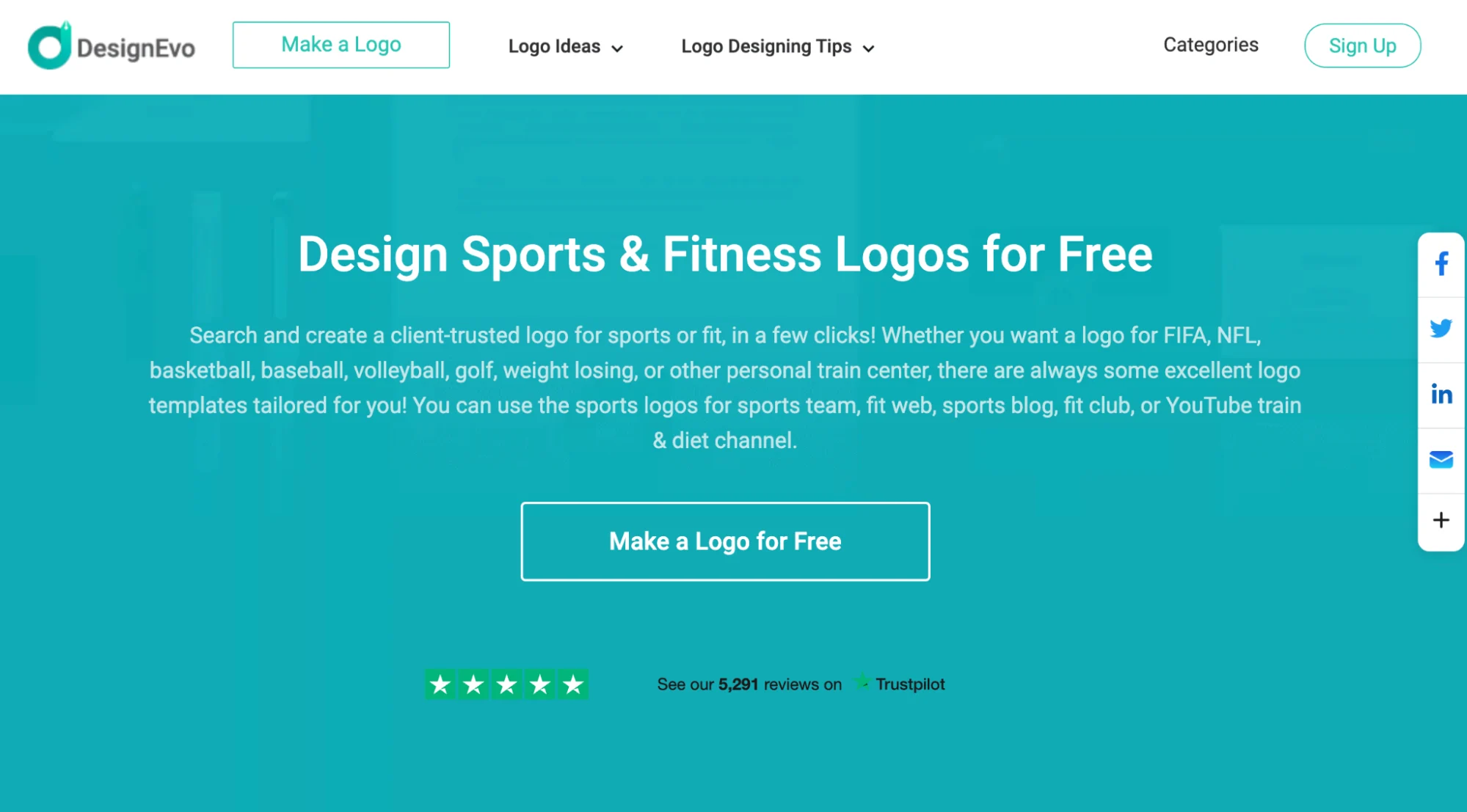 design evo free logo maker for sports