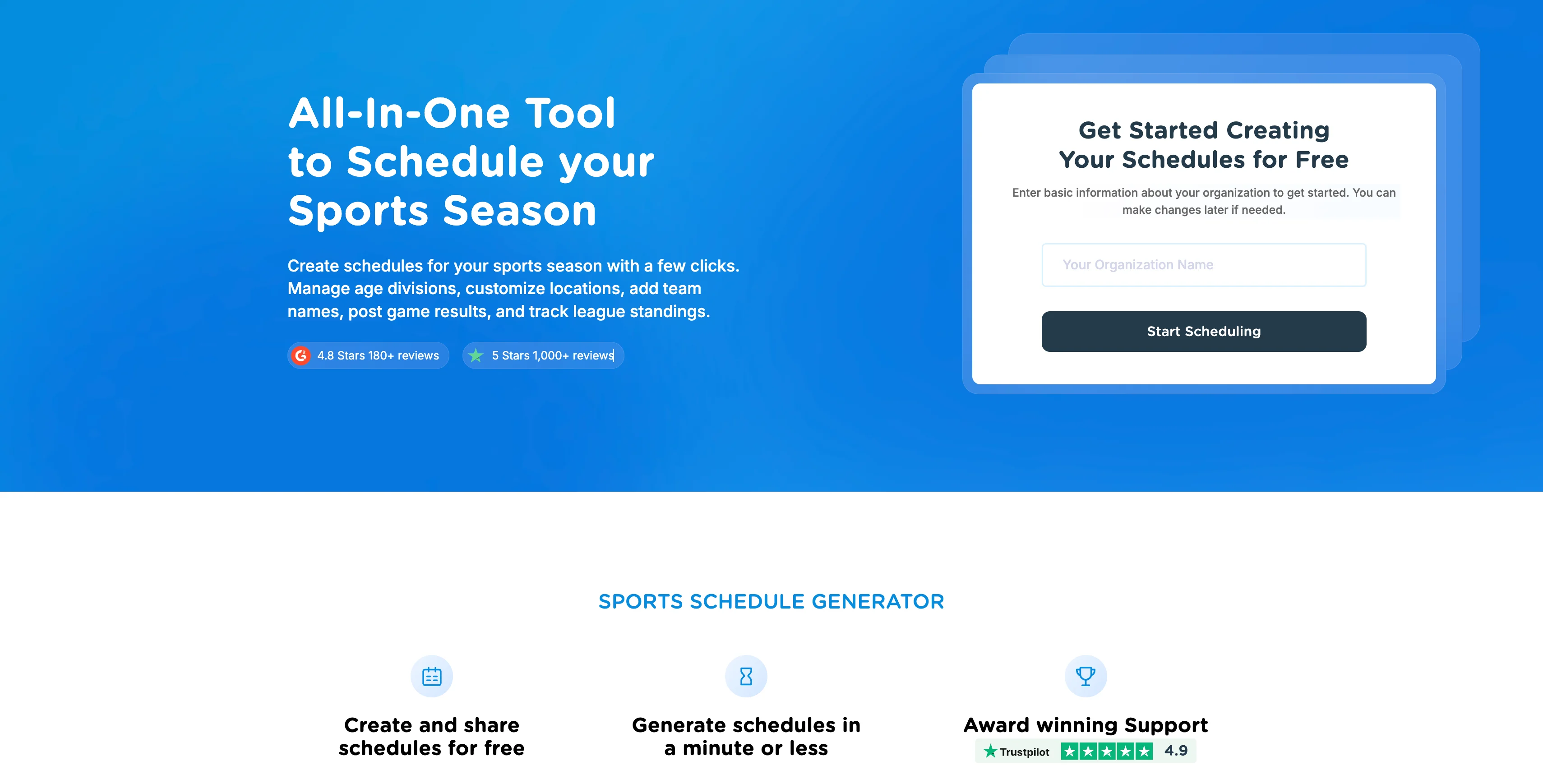 jersey watch free sports schedule generator