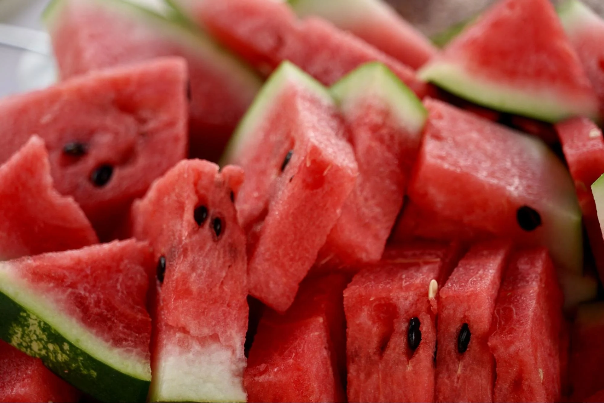 watermelon after game sports snack