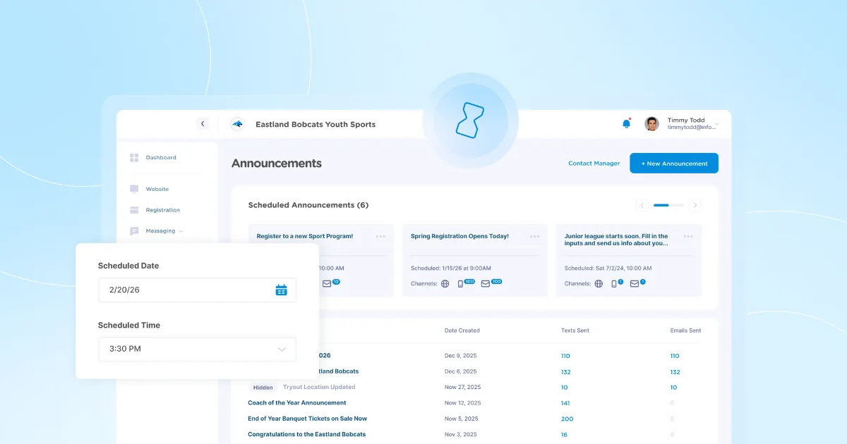 Scheduled Announcements blog post featured image