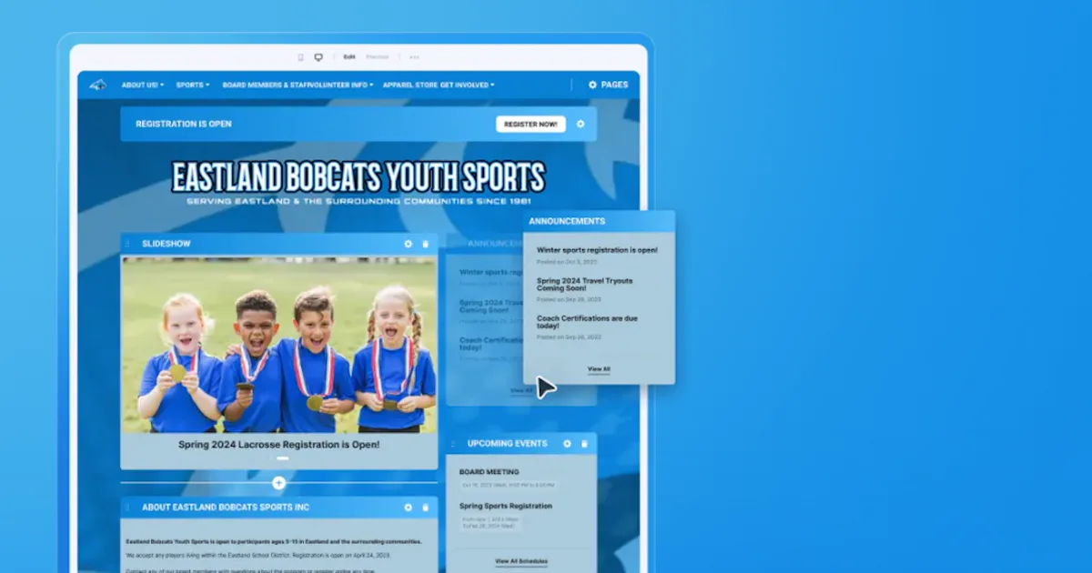 featured image for the best sports website themes