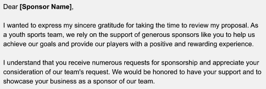 event sponsorship request letter