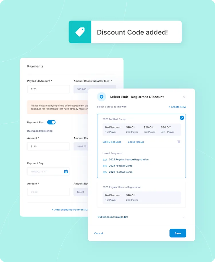Manage your payments in one place