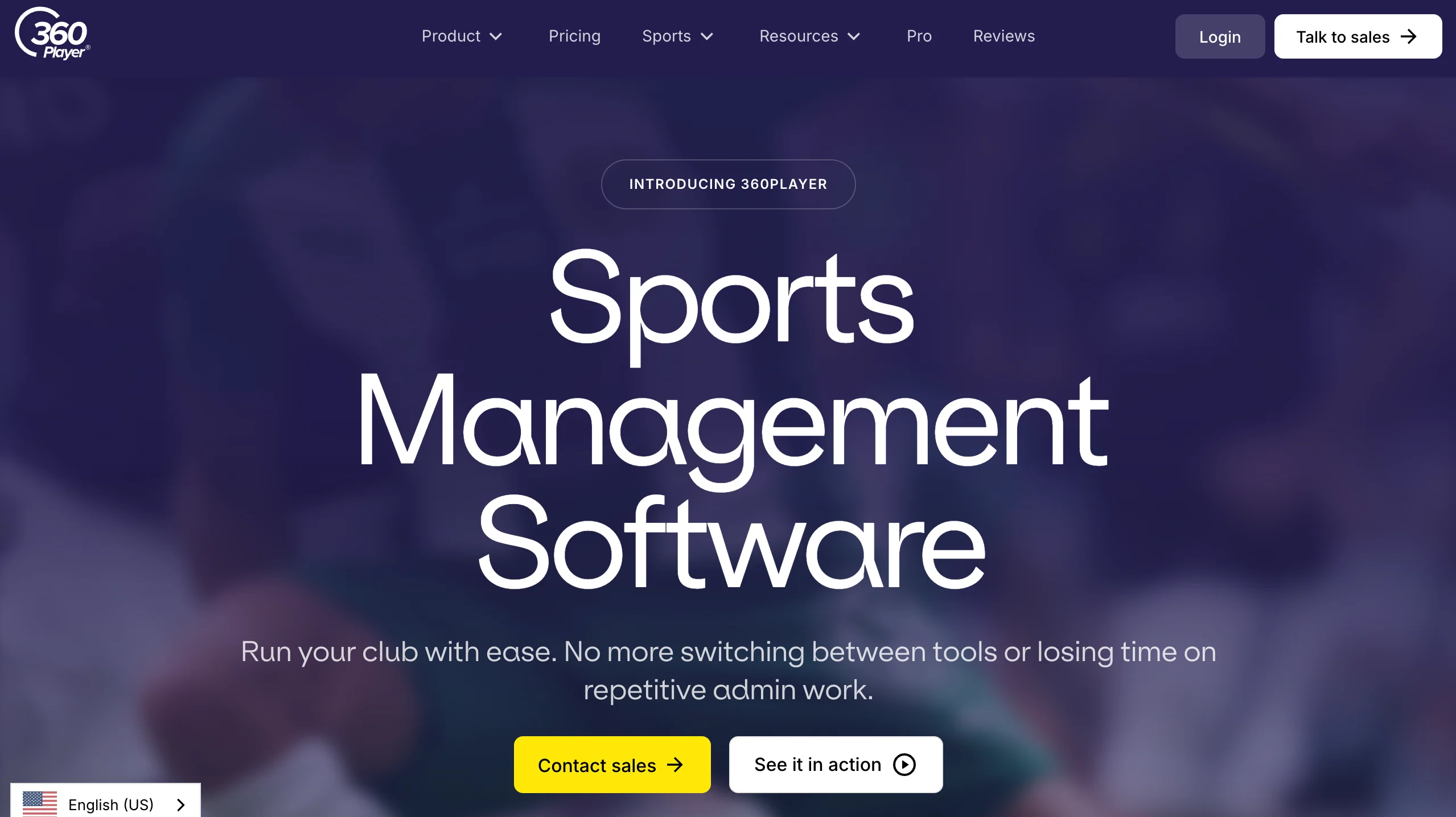 360 Player homepage