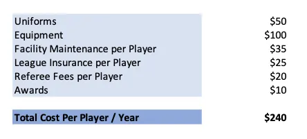 a youth sports fundraising idea for sponsoring an athlete