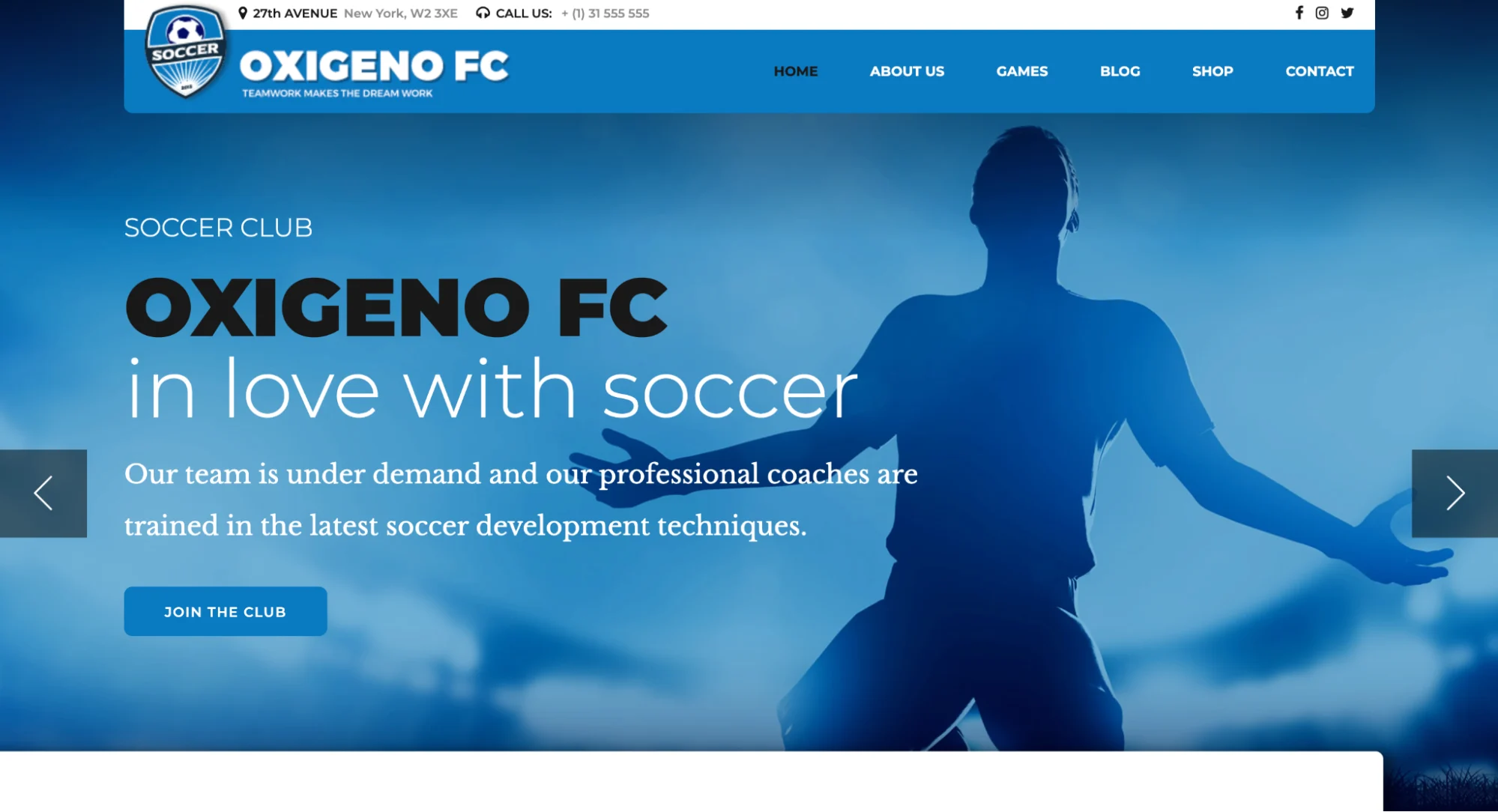 Screenshot of Oxigeno WordPress theme