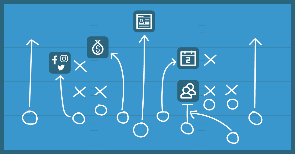 a sketch representing how to start a youth football team