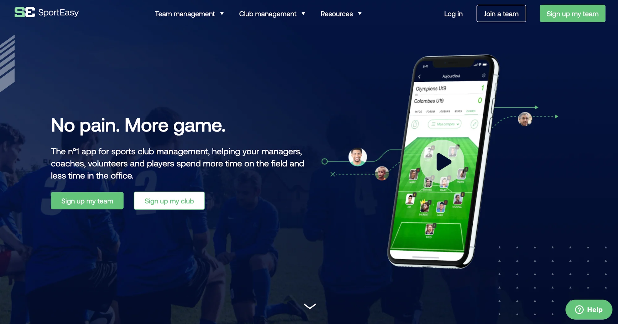 sporteasy registration software for youth sports