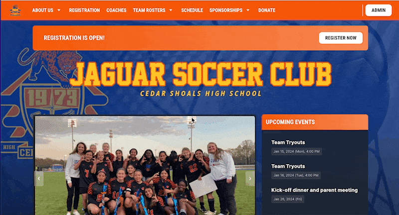 jaguars soccer club website