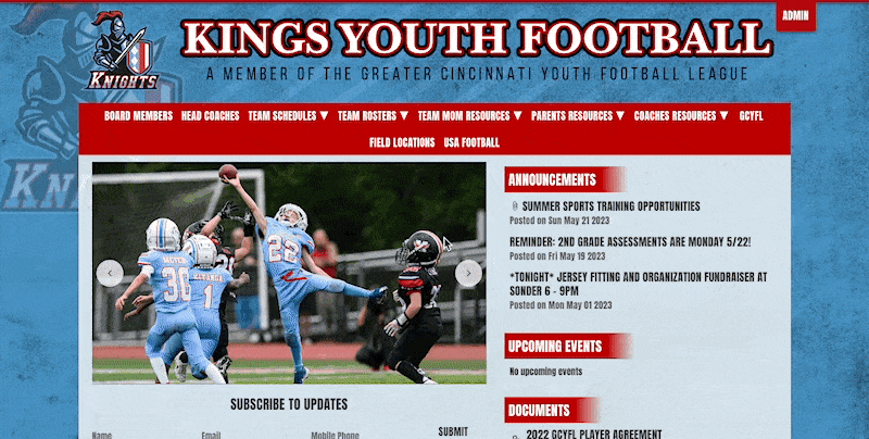 the best youth football website