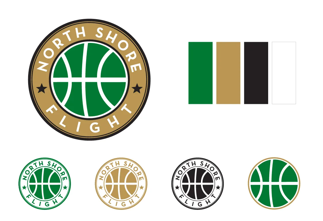 a logo for a select aau basketball team
