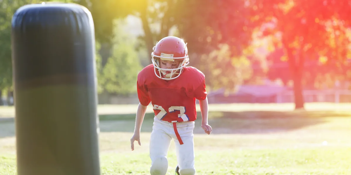 youth football defensive drill