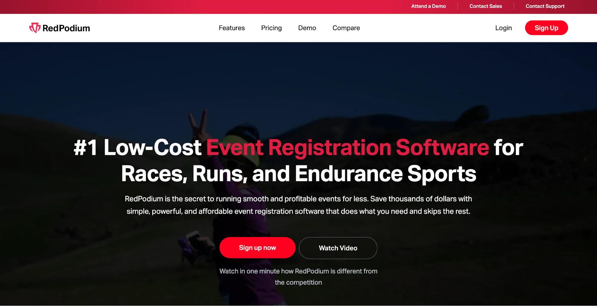 red podium tournament registration software