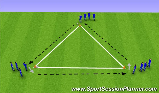 Youth Football Practice Drills - 4 Square - Football Tutorials