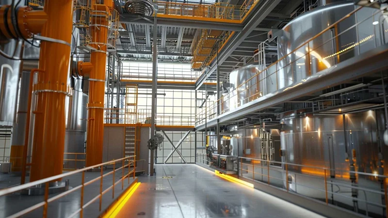 Chemical manufacturing plant