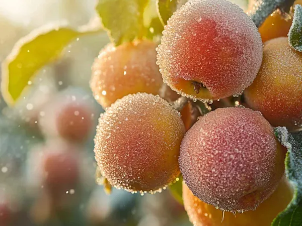 Mildew on fruit