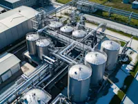 Industrial chemical plant