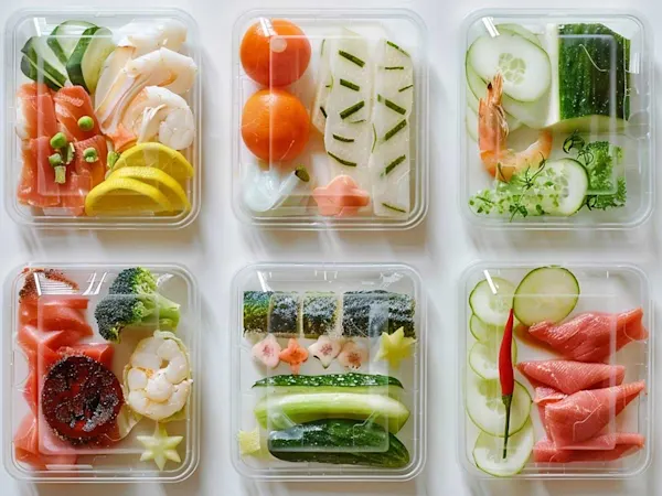 Plastic food packaging
