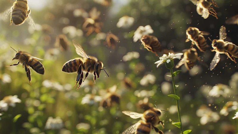 Swarm of bees