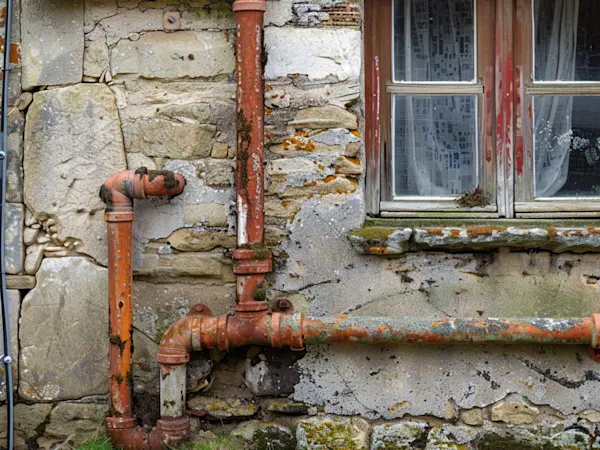 House with lead pipes