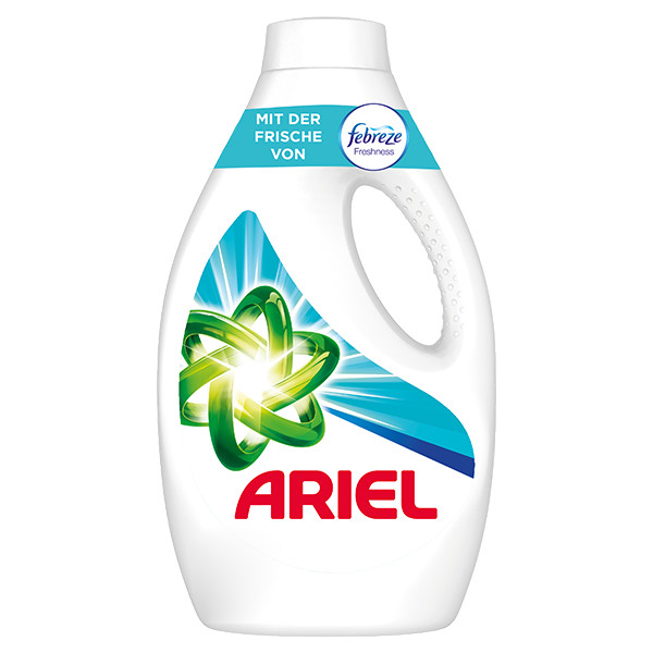Ariel Universalwaschmittel Flüssig mit der Frische von Febreze