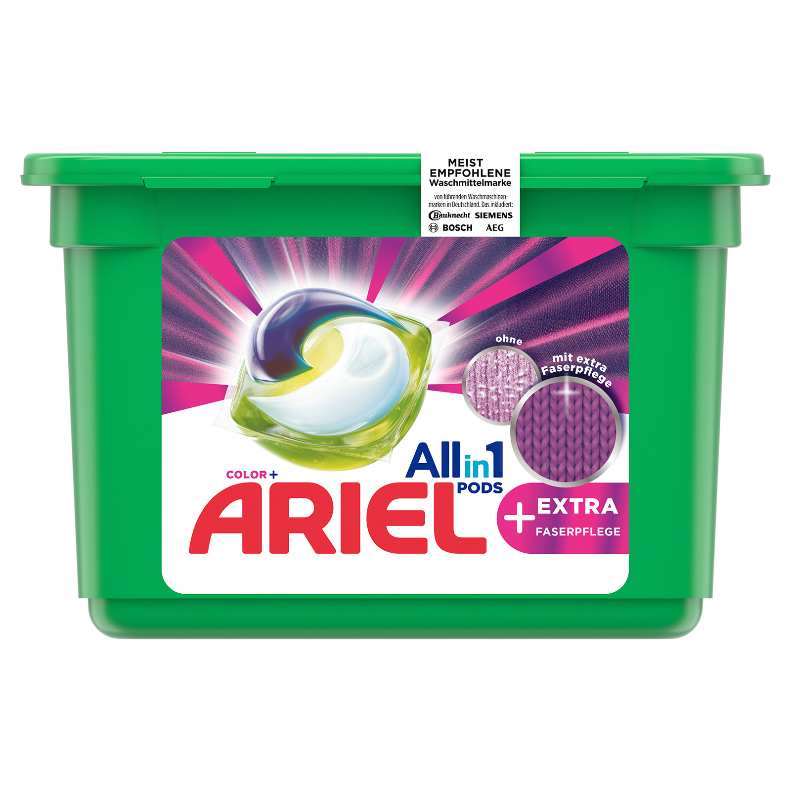 Ariel All-in-1 PODS Color + Extra Faserpflege