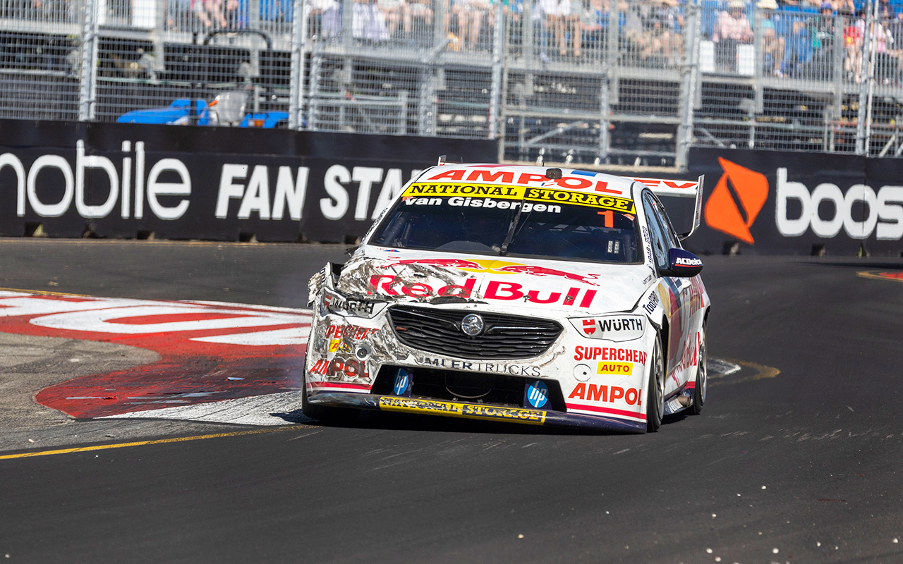 The van Gisbergen streak on the line in Newcastle | Supercars