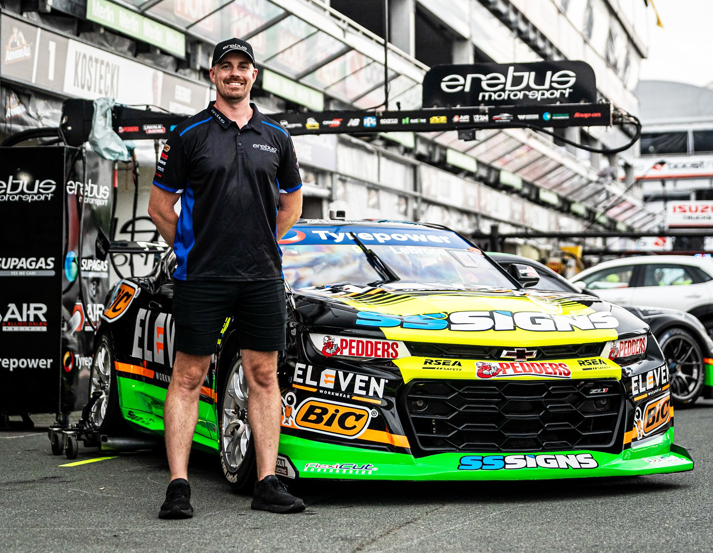 'Days of Thunder' inspired livery for Le Brocq Camaro Supercars