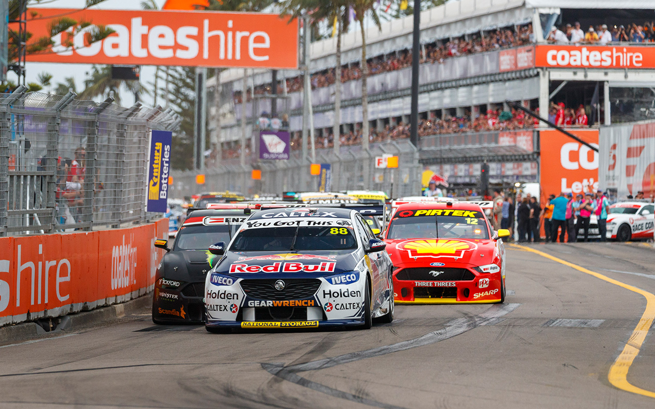 Thrifty Newcastle 500 Official Program on sale Supercars