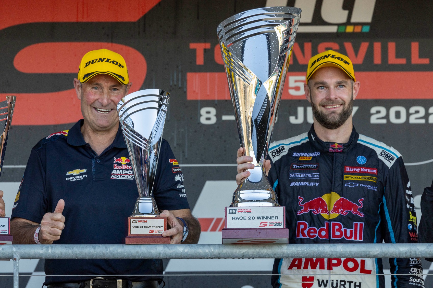 Van Gisbergen surprised to share podium with father | Supercars
