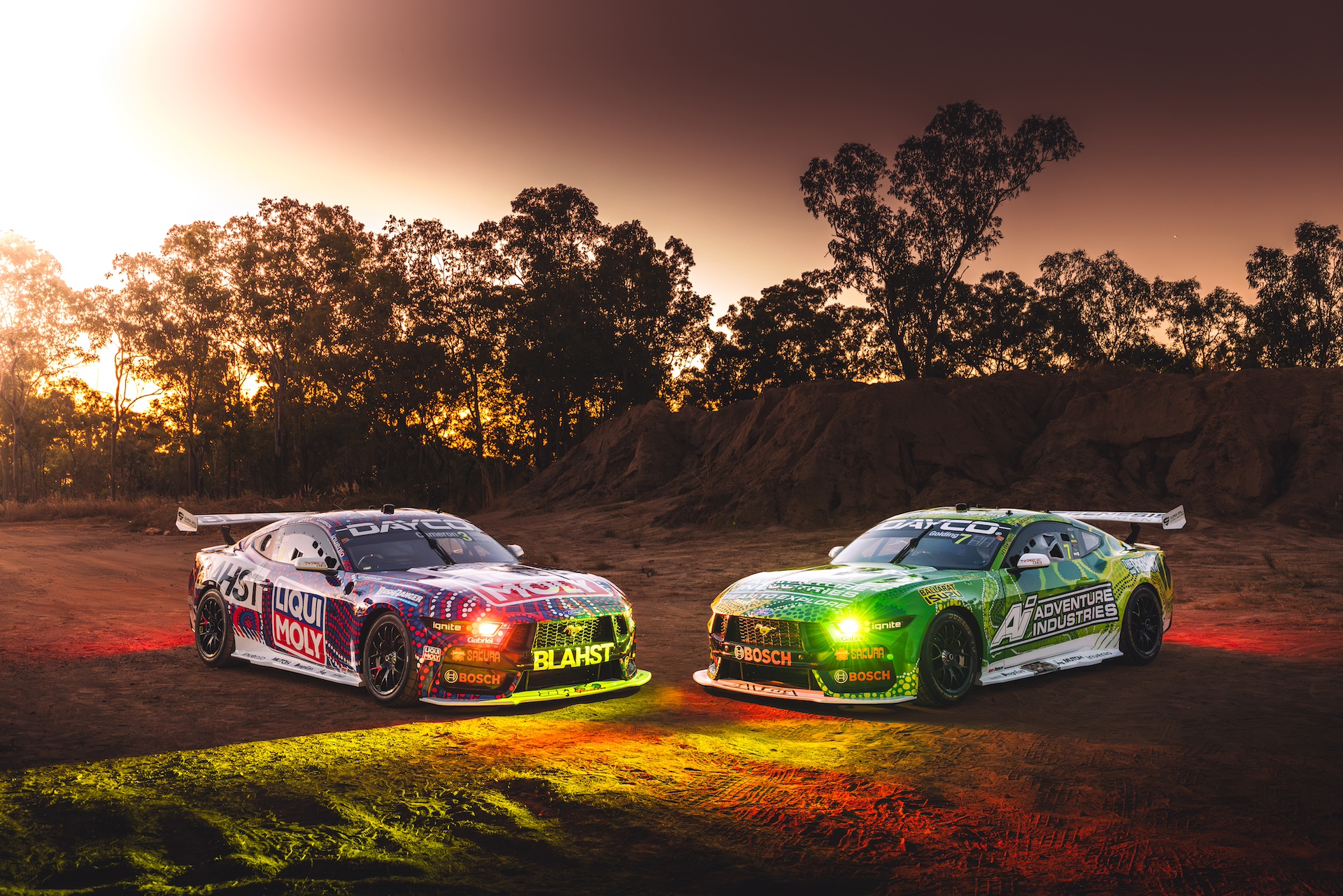 Darwin Pattern BRT unveil colourful pair of Indigenous liveries | Supercars