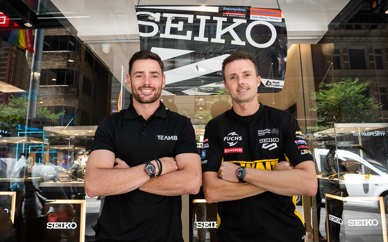 Seiko returns to Supercars with limited edition timepiece Supercars