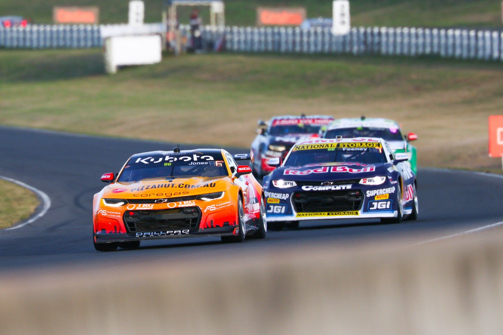 Sean Jones Racing Jones, Evans stun on banner day for BJR | Supercars