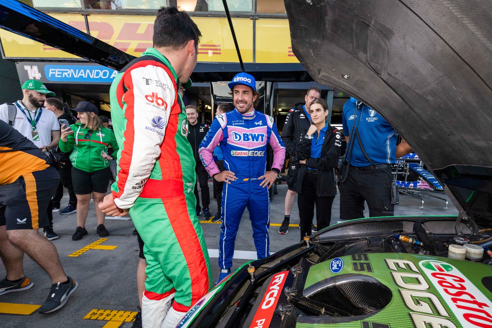 Steve Rendle F1 Randle impressed by Alonso's Supercar laps | Supercars