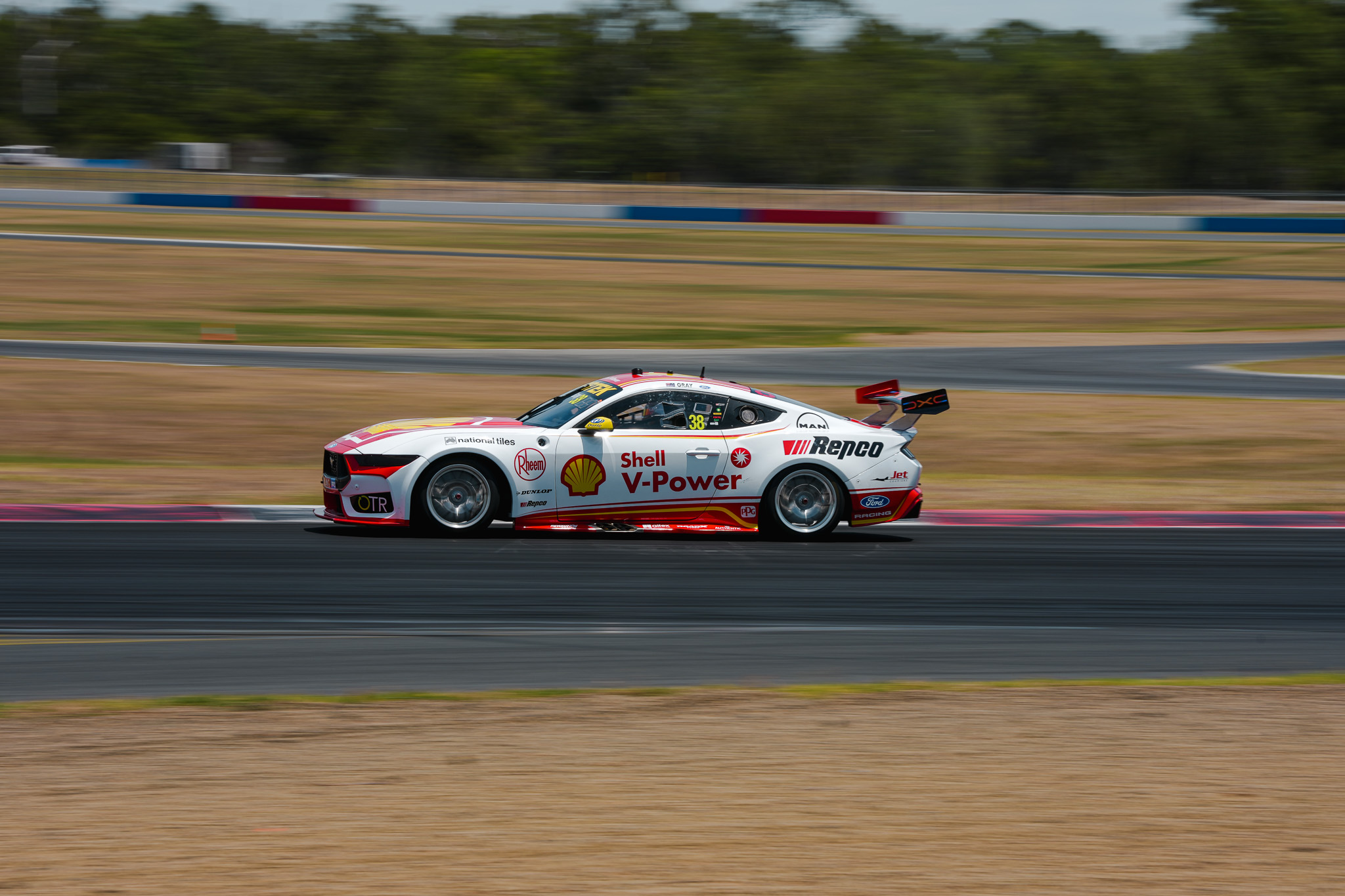 Rookie Gray reacts to first DJR Mustang laps | Supercars