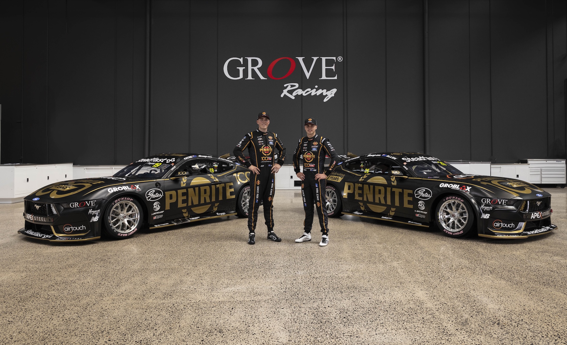 Penrite Racing shows off bold gold livery for 2026 season | Supercars