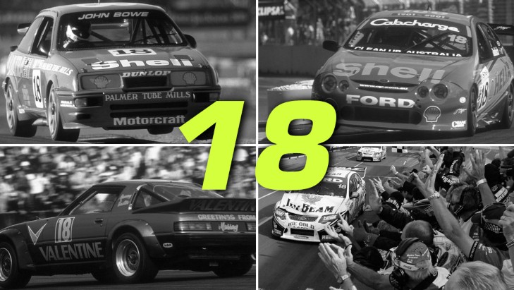 What's in a Number: The Number 18 | Supercars