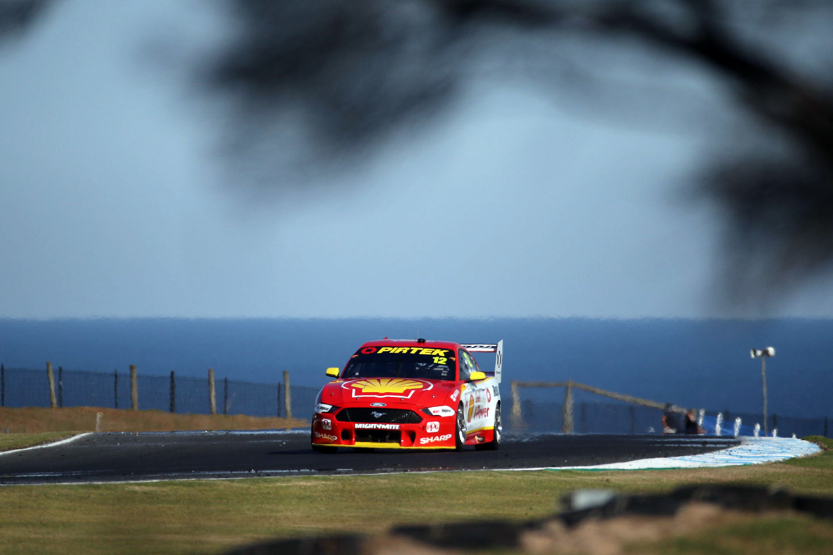 Coulthard leads Friday all-Mustang top three | Supercars