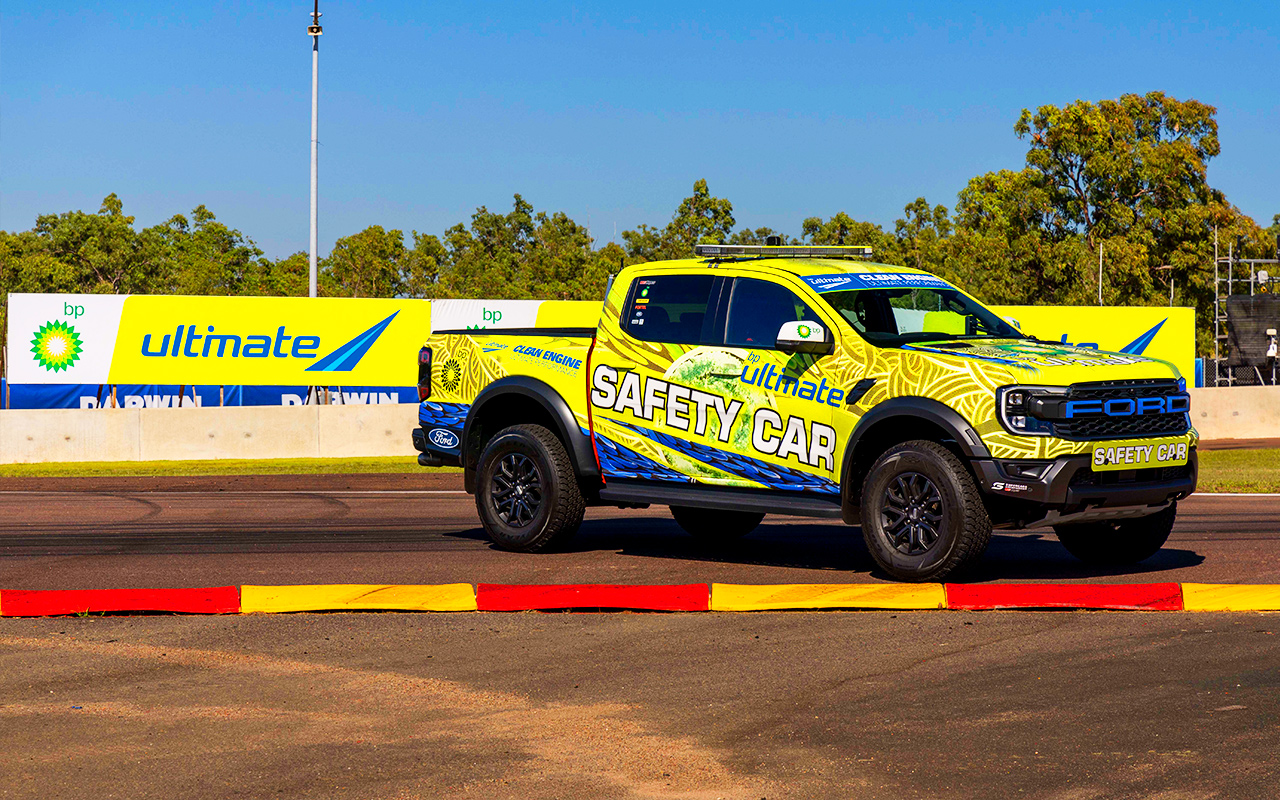 bp Ultimate Safety Car unveil 2023 Indigenous livery | Supercars