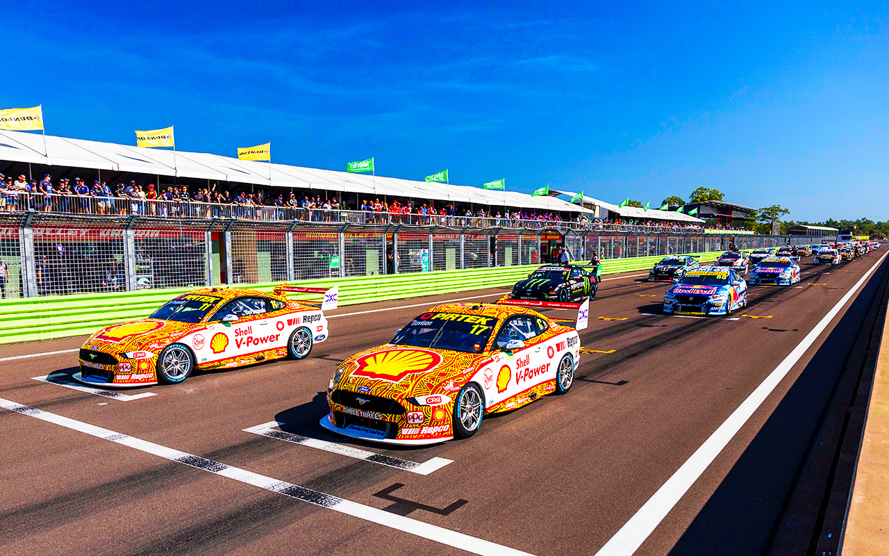 Why P2 on the grid is a winner in Darwin | Supercars