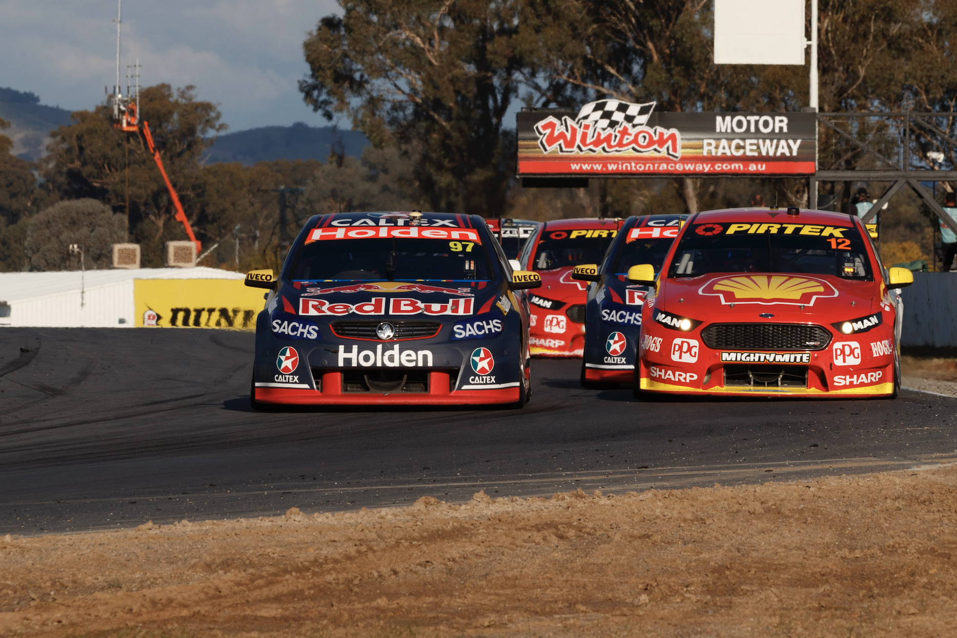 Burgashell Racing Shells Burgess on Red Bull, Shell V-Power battle | Supercars