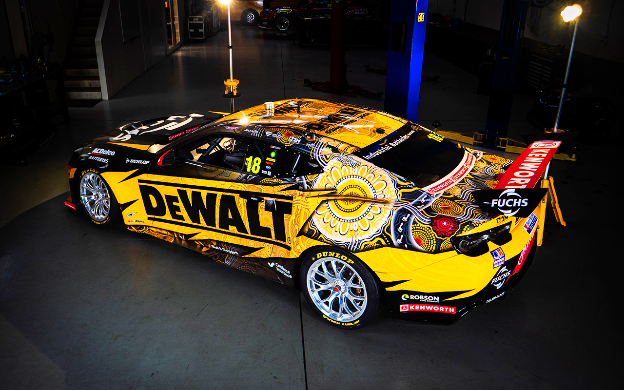 Team 18 reveals faninspired Darwin livery Supercars