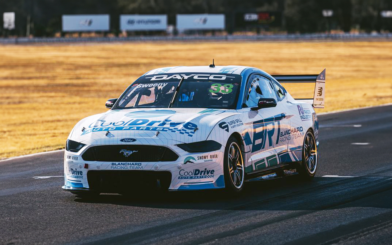 Fresh look hits the track for BRT rookie Sweeny | Supercars